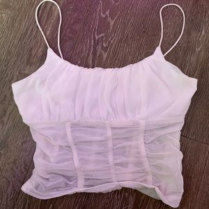 Princess Polly white tank top